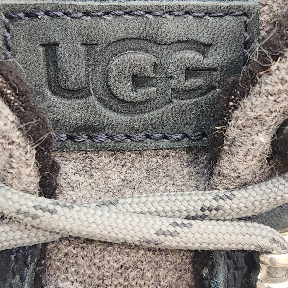 UGG Waterproof Olivert LEATHER & Fleece, Norse Green, US Men's 10 - Picture 5 of 8